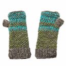 Arm warmers - Knitted arm warmers - Wool - turquoise-green