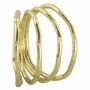 Flexible necklace snake chain gold-colored light chain bracelet