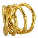 Collar - Cadena de serpientes - uni - oro - tono dorado 02
