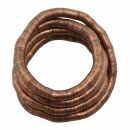 Necklace - flexible snakechain necklet - uni - copper