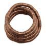 Flexible necklace snake chain copper 8mm chain bracelet