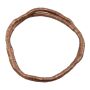 Flexible necklace snake chain copper 8mm chain bracelet