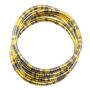 Flexible necklace snake chain anthracite-gold dark chain bracelet