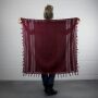 Kufiya - red-bordeaux - red-bordeaux - Shemagh - Arafat scarf