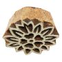 Stempel aus Holz - Lotusblüte - 6 cm - Holzstempel