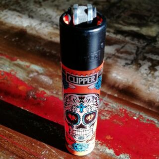 Clipper Mechero - Calavera mexicana 3