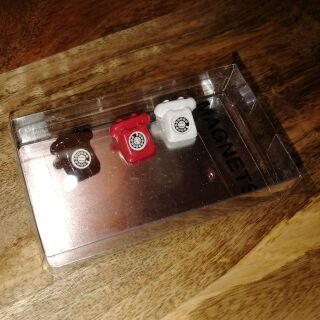 Magnete - Telefon 3er Set - Wählscheiben Telefon