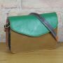 Kleine Ledertasche Lotte aus buntem Recycling-Leder - Modell 02