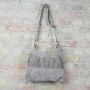 Fransenledertasche Lucinda aus weichem Veloursleder Modell 01