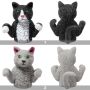 Dedos de gato - 1x gato - dedo de marioneta - varios diseños