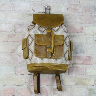 Ladies backpack ethno style - model 03