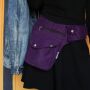 Hip Bag - Buddy - purple - silver-coloured - Bumbag - Belly bag