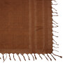 Kufiya - brown - brown - Shemagh - Arafat scarf