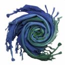 Kufiya - Tie dye colourful-batik 02 - Shemagh - Arafat scarf