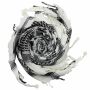 Kufiya - camouflage pixels - white - black - Shemagh - Arafat scarf