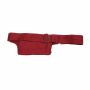 borsa cintura - Flint - rosso bordeaux - colori ottone - marsupio