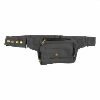 Riñonera - Flint - gris - color latón - Cinturón con bolsa - Bolsa de cadera
