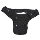 Premium Hip Bag - Buddy - black - anthracite - Bumbag -...