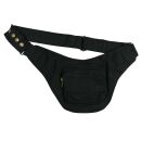 Premium borsa cintura - Nico - nero - colori ottone -...