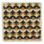 Calamita in travertino 4,8x4,8 cm - Aspetto vintage - Modello 03