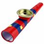 Tin toy - kazoo made of metal musical instrument