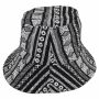 Fishing hat bucket hat cotton ethno-pattern 1 brim hat