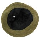 Hempen straw hat - Model 03 khaki - woven unisex beach hat