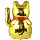 Agitando gato chino - Maneki neko - 25 cm - oro
