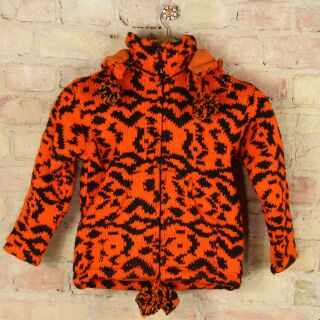 Kinderjacke im Tier Look - Größe L - Einzelstück - Tiger