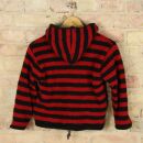 Kids jacket stripes - Model 09 - black - red L