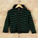 Kids jacket stripes - Model 09 - black - green L