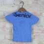 Kinder - Shirt - Senior - zaubernder Hase - Einzelstück - blau S