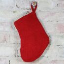 Filz Weihnachtsstrumpf - Nikolaus-Socken für Geschenke