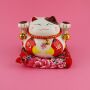 Savings box - porcelain - Lucky cat - Maneki-Neko - Model 01
