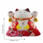 Hucha de cerámica - porcelana - gata de la suerte - Maneki-Neko - Modelo 01
