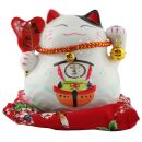 Savings box - Lucky cat white - Model 02