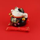 Hucha de cerámica - porcelana - gata de la suerte - Maneki-Neko - Modelo 03