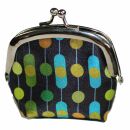 70s Up Purse Small clip - Pattern 13 - Money pouch