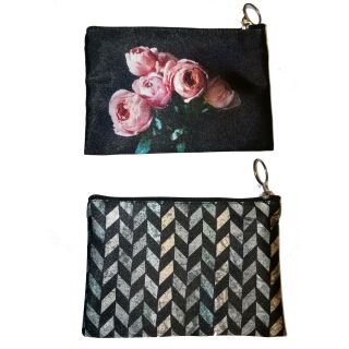 2x Wallet - different patterns - Set 05