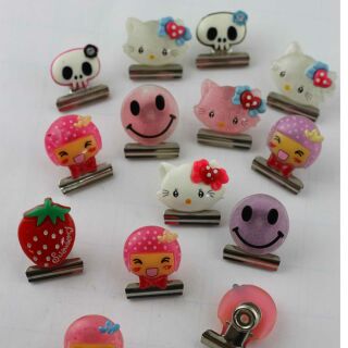 Anstecker Brosche Gesichter Set