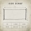 Scialle oversize in morbido tessuto - Sciarpa stile...
