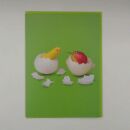 Postkarten 2x Postkarte mit Umschlag Obst und Gemüse 01