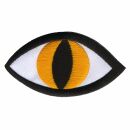 Aufn&auml;her - Auge - gelb-schwarz 8,5 cm - Sticker