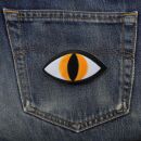 Patch - Eye - yellow-black 8,5 cm - Sticker