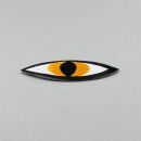 Patch - occhio - giallo-nero 8,5 cm - Adesivo
