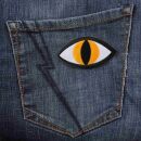 Patch - Eye - yellow-black 8,5 cm - Sticker