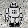 Patch - Robot - grey