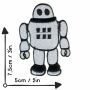 Patch - Robot - grigio - toppa