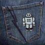 Patch - Robot - grey