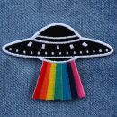 Patch - UFO con arcobaleno - toppa